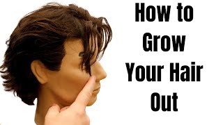 How to Grow your Hair Out  TheSalonGuy [upl. by Aredna]