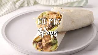 How to make Big Mac Wraps [upl. by Yseulta]