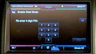 My Ford Touch Enabling Valet Mode [upl. by Jennica]