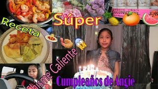 Chisme Caliente  Vamos al Super  Cocinando para el cumpleanos de Angie Vlog 21 [upl. by Nosyd144]