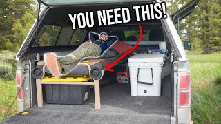 EASIEST Truck Camping Setup [upl. by Shannon]