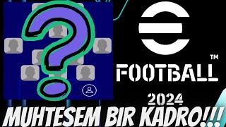 EFOOTBALL 2024 DE BÖYLE KADRO OLSUN YETER [upl. by Kreda]