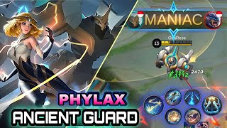 New Hero Phylax Ranked Mode Gameplay  Mobile Legends Bang Bang [upl. by Ellenehs]