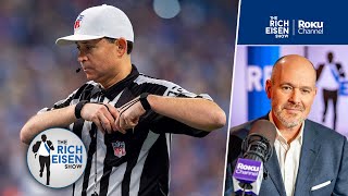 “The Lions Got Screwed”  Rich Eisen NFL Ref Brad Allen Blew It at End of Dallas vs Detroit [upl. by Lezirg]