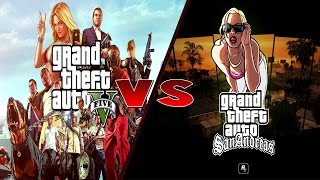 GTA 5  VS  GTA SAN ANDREAS  DINGE DIE UNS FEHLEN [upl. by Aloeda]