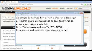 Como Descargar El Tsearch Gratis Mediafire [upl. by Anehsak]