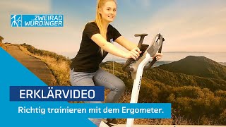 Wie trainiert man richtig mit dem Ergometer [upl. by Albertine]