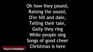 Carol of the bells  Christmas Song quotLyricsquot [upl. by Aylward]