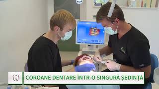 De vorbă cu stomatologul  Coroane dentare întro singură ședință  Dr Cristina Bîrsan [upl. by Toffey]