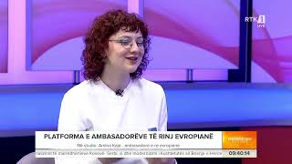 Amina Kaja  Ambasadore e re Evropiane  Mirëmëngjesi Kosovë 05102024 [upl. by Eimoan]