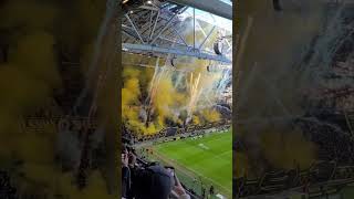 AIKs pyroshow i derbyt mot Hammarby [upl. by Garfinkel]