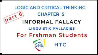 Ambiguity and Grammatical Analogy  LOGIC AND CRITICAL THINKING  For Freshman Students  part 6 [upl. by Attiuqihc]