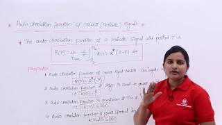 Auto Correlation Function of Power Signals amp Properties [upl. by Bravin990]