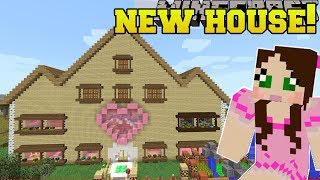 Minecraft JENS NEW AND IMPROVED HOUSE [upl. by Aitital]