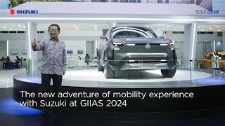 The New Adventure of Mobility Experience with Suzuki at GIIAS 2024 [upl. by Cochard229]