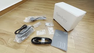 SYNOLOGY DiskStation DS220j NAS 35 Zoll unboxing [upl. by Lamek771]