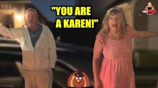 Karen Is NOT THANKFUL When A Neighbor Saves Her Dog  Best Freakouts [upl. by Darnall]