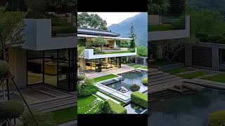 villa house design with garden [upl. by Annaig709]