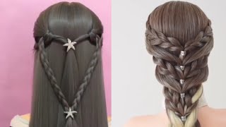 two beautiful Hair style and beautiful design  All styles [upl. by Luaped]