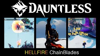 Dauntless Hellfire Chain blades [upl. by Derej]