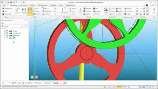 Video Creo Direct Modeling Express making a clock part 4 [upl. by Ardnek445]