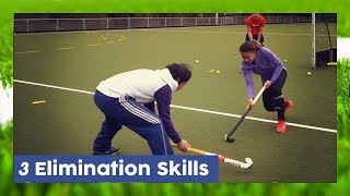 3 Elimination skills Drag Dummy amp Haring Trick  Field Hockey Techniques  HockeyheroesTV [upl. by Tasha]