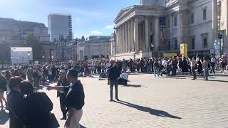 Trafalgar Square London 16 September 2024 1615 [upl. by Sheilah]