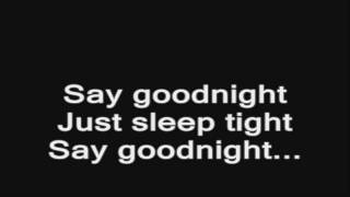 Bullet For My Valentine  Say Goodnight ACOUSTIC lyrics HD [upl. by Coe]