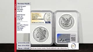 2023 Morgan  Peace  2pc Reverse Proof Set  OGP [upl. by Schober]