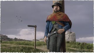 How to get javiers poncho on any role or story mode outfit in red dead online [upl. by Eliga297]