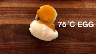 75 C Egg  Sous Vide Recipe  ChefSteps [upl. by Aselehc]