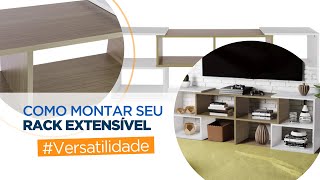 Como montar o Rack Extensível Arara LinhaExclusiva [upl. by Ayihsa]