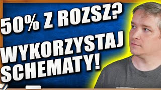 Schematyczne i proste zadania dzięki którym dostaniesz 50 z rozszerzenia z matmy [upl. by Woodley]