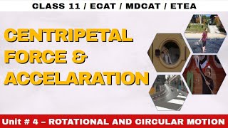 Centripetal Force and Acceleration Unit 4 Rotational and Circular Motion Class 11 Physics [upl. by Meluhs]