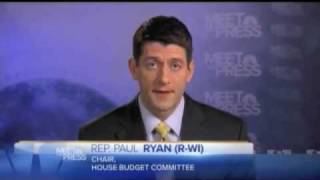 Paul Ryan on Meet the Press The Serious Consequences of the Presidents Unserious Budget [upl. by Attener]