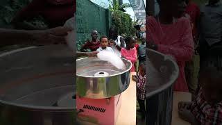 cotton candy floss making [upl. by Silvie]