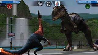 Rinchenia max level 40Jurrasic world the game [upl. by Acimahs]