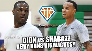 DION WAITERS vs SHABAZZ NAPIER  NBA Guards COMPETE at RemyRuns in Miami [upl. by Asare]