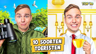 10 SOORTEN TOERISTEN [upl. by Ferris437]