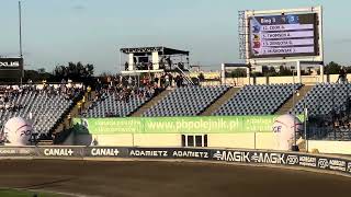 bieg 3 fragment  Fogo Unia Lesznoebutpl Stal Gorzów żużel speedway  11082024 Leszno Polska 🇵🇱 [upl. by Behka]