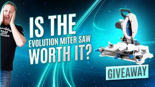 Everything You Need to Know About the Evolution Miter Saw  Review [upl. by Marler]