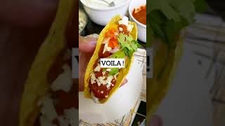 Tacos Recipe  Mexican Tacos  Vegetarian Tacos Recipe youtubeshorts shorts [upl. by Hynes]