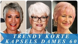 Trendy korte kapsels dames 60 [upl. by Cis692]