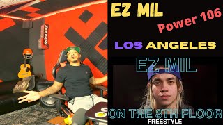 INSANE Versatility  Ez Mil Reaction quotPower 106 Freestylequot [upl. by Arretal]