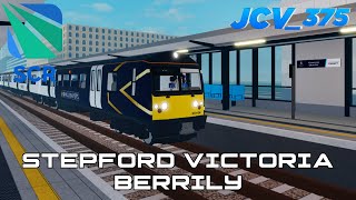 Travesía a Berrily  TIMELAPSE SCR Stepford Victoria  Berrily  Class 360  JCV375 [upl. by Pablo]