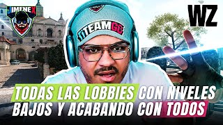 🔴 LIVE  LAS LOBBIES LLENAS DE NIVELES BAJOS Y ACABANDO CON TODOS  WARZONE [upl. by Gnahk]