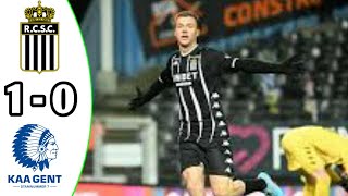 Sporting Charleroi vs KAA Gent 10 Highlights  Jupiler Pro League 2024 eFootball Game Play [upl. by Marj]