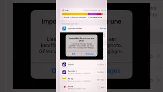 Comment Gagner du stockage sur iPhone  apple [upl. by Repard]