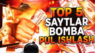 TOP5 INTERNETDA PUL ISHLASH SAYTLAR [upl. by Hasin234]