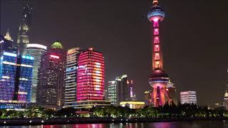 CHINA Part 14  Shanghai  Huangpu River Night Cruise [upl. by Chilson]